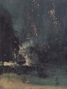 James Mcneill Whistler Noc-turne in Black and Gold:the Falling Rocket (mk43) Germany oil painting artist